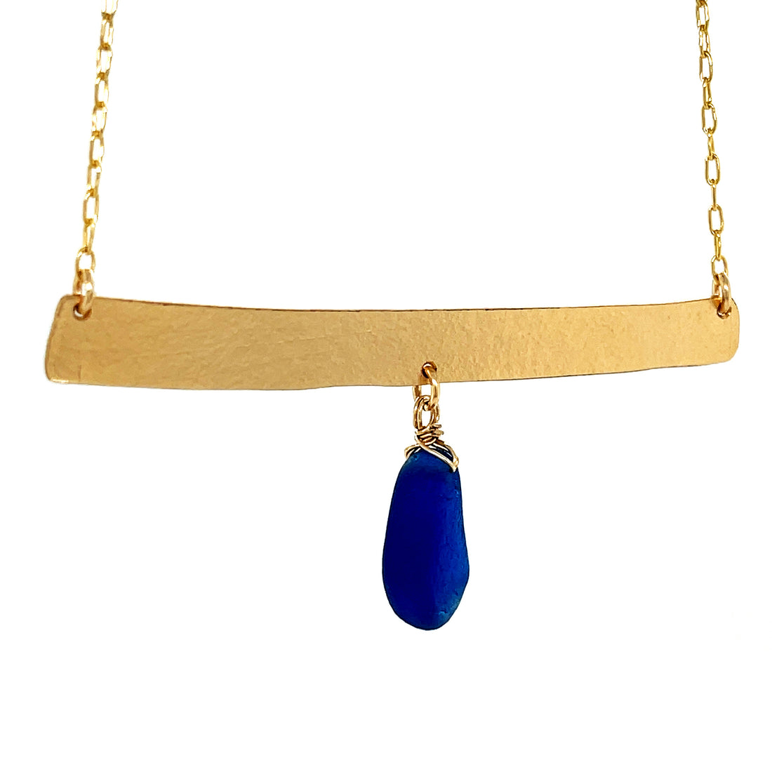 textured gold bar necklace australia