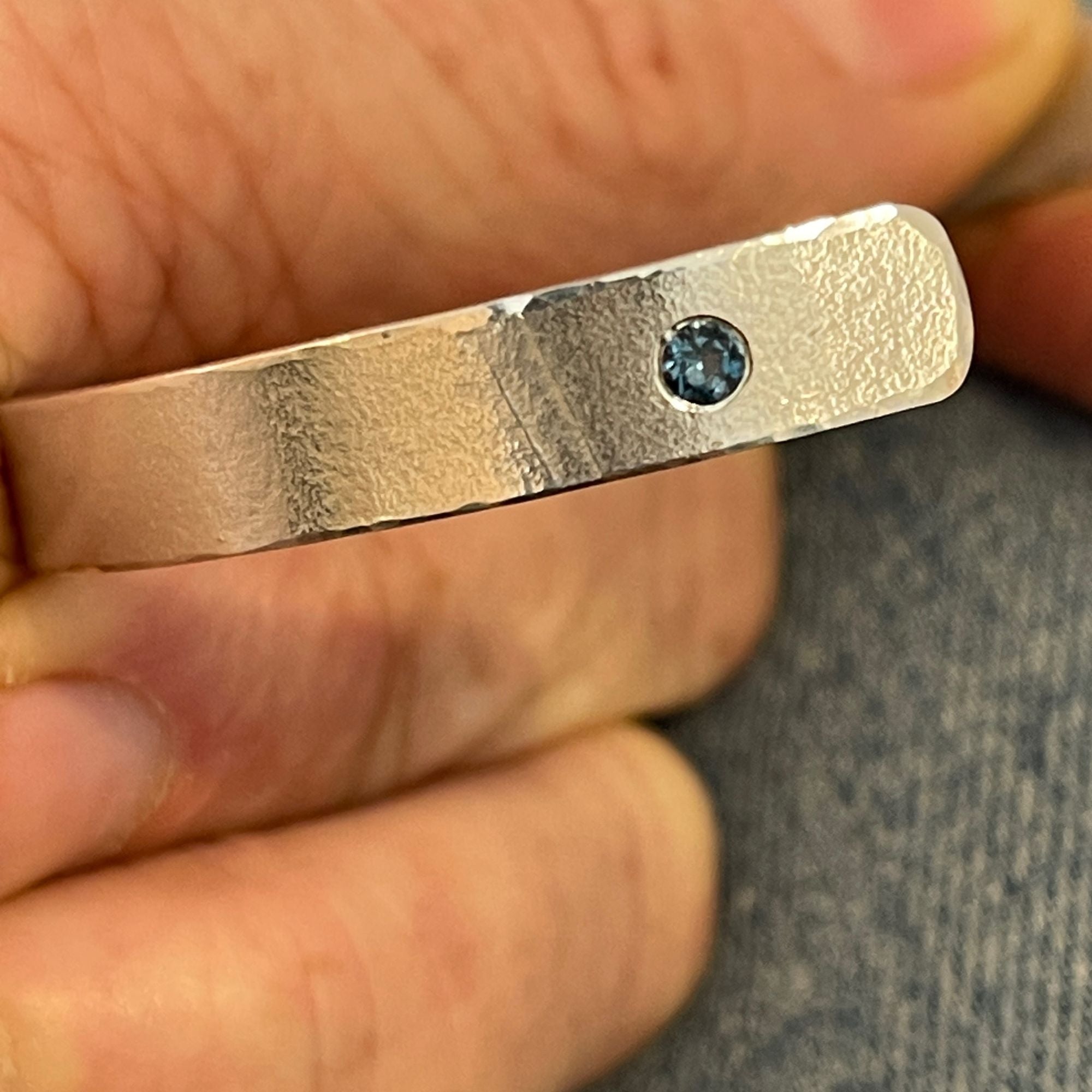 Solid Silver Cuff Workshop