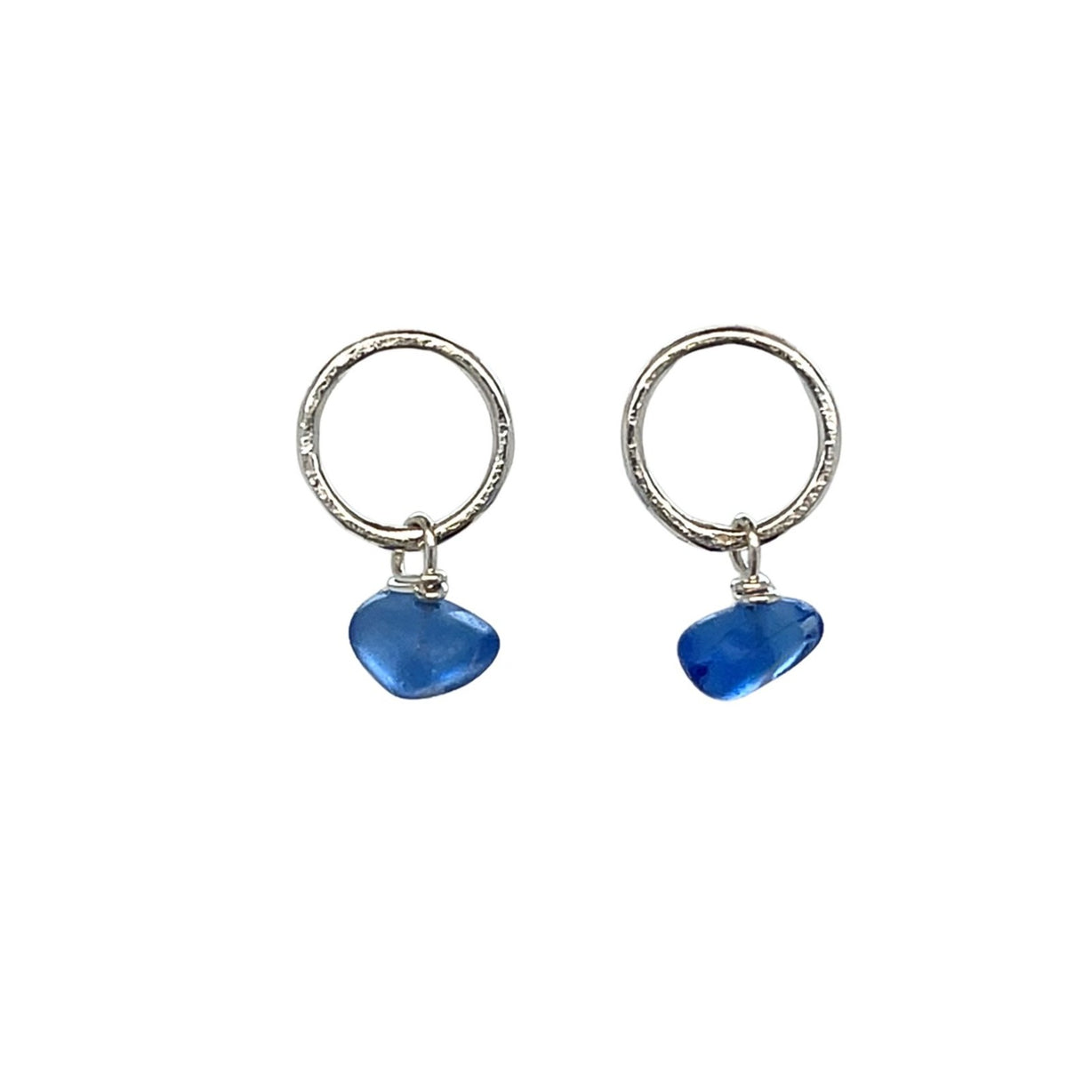 Coastal-inspired blue sea glass jewellery by Kriket Broadhurst