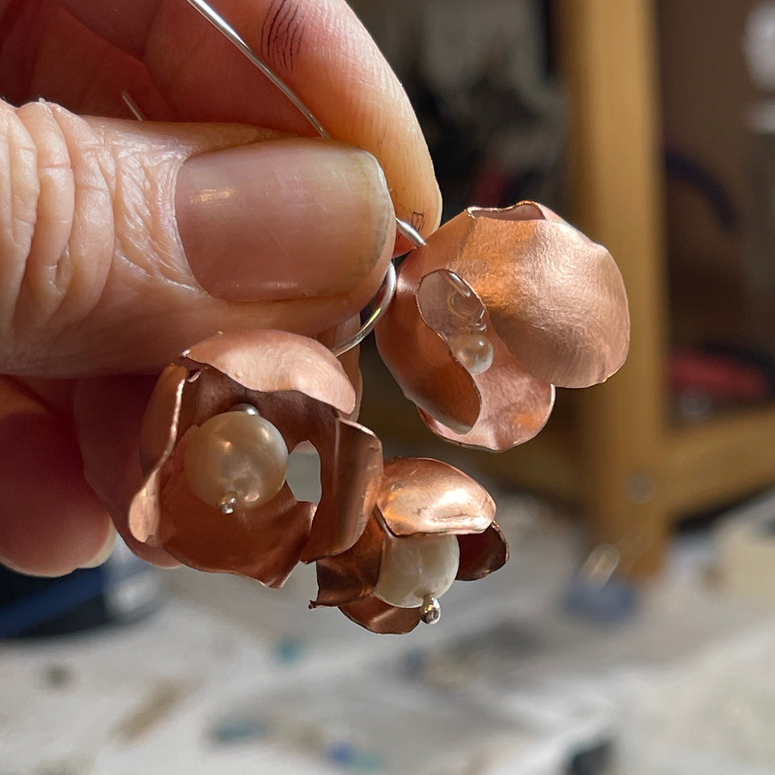 blossum earrings workshop gold coast