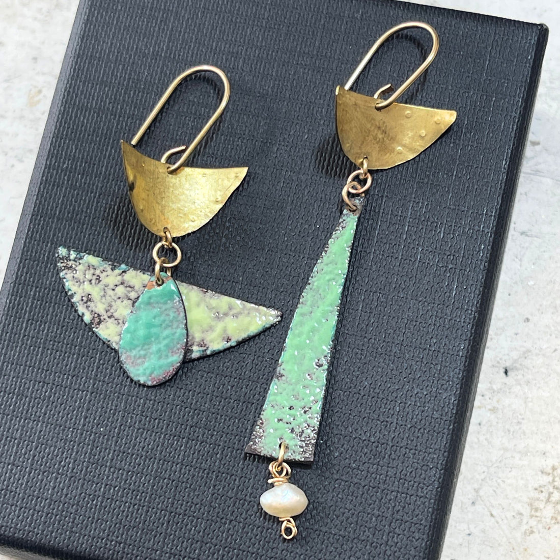 Mixed Metal &amp; Enamel Earrings Workshop