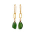 green jewellery set