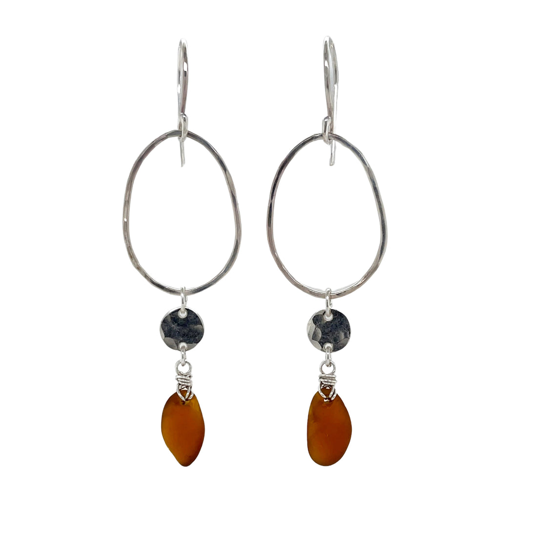 amber silver statement earrings australia