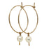 gold round hoops with pearls kriket broadhurst jewellery
